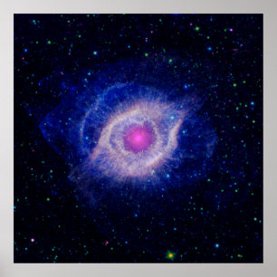 Poster Cartaz da Nebulosa Hélice