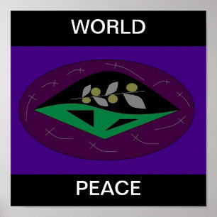 POSTER CARTAZ DA PAZ MUNDIAL