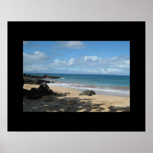 Póster Cartaz da Praia de Maui