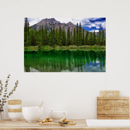 Póster Cartaz da Quietude de Kananaskis