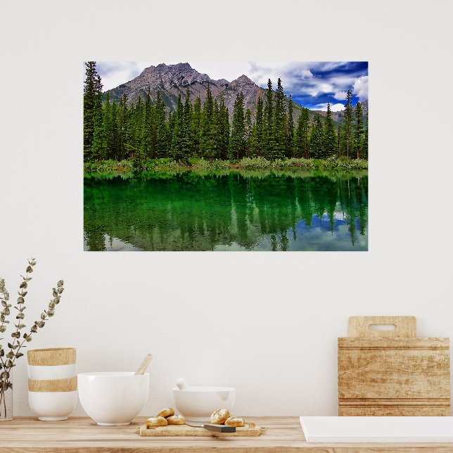 Póster Cartaz da Quietude de Kananaskis (Cozinha)