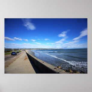 Poster Cartaz da Rhode Island Cliff Walk
