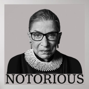 Poster Cartaz da Ruth Bader Ginsburg