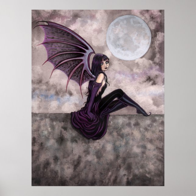 Poster Cartaz da Vampira Gretta Gótica (Frente)