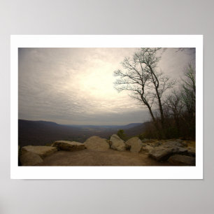 Poster Cartaz da Vista do Hawk Mountain