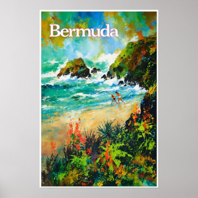 Poster Cartaz das Bermudas (Frente)