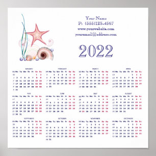 Poster cartaz de 2022 para negócios