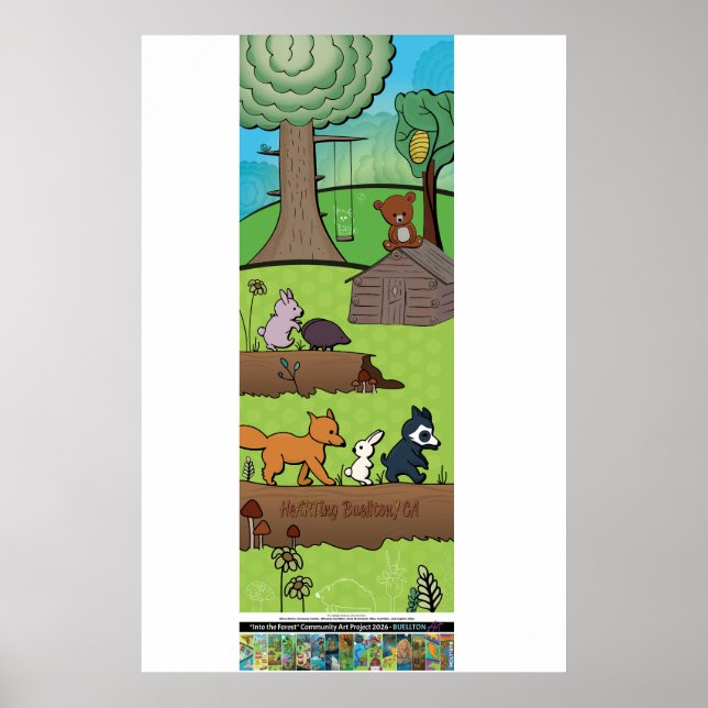 Poster Cartaz de 2026 - Amigos Animais (Frente)