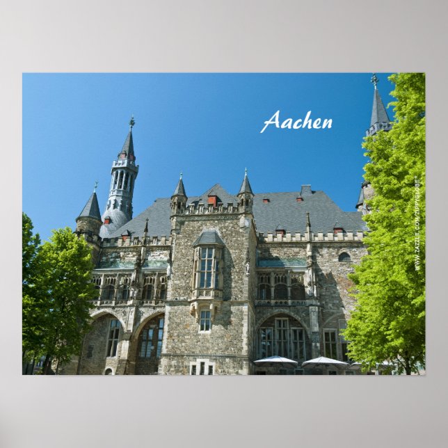 Póster Cartaz de Aachen (Frente)