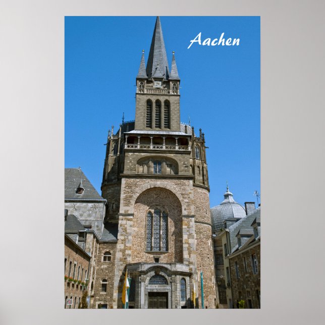 Póster Cartaz de Aachen (Frente)