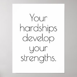 Poster Cartaz de Adversidades