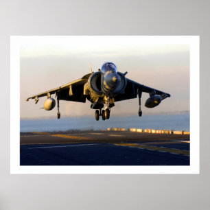 Póster Cartaz de aeronaves militares de 14,95