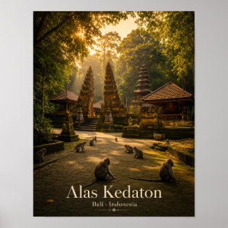 Poster Cartaz de Alas Kedaton Bali