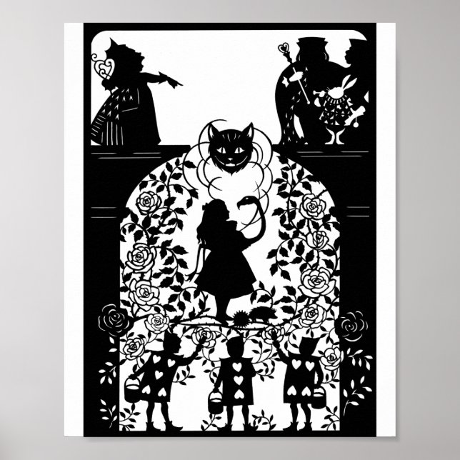 Poster Cartaz de Alice no País das Maravilhas (Frente)