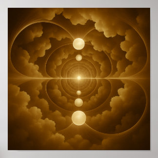 Poster Cartaz de Alinhamento Celestial