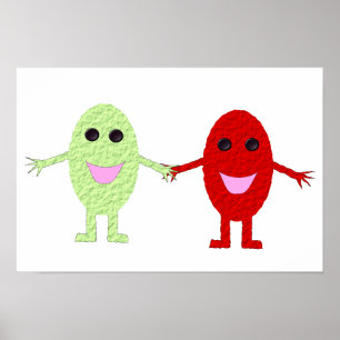 Poster Cartaz de Amigos