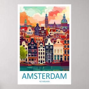 Poster Cartaz de Amsterdã Parque Nacional Esqui 2Viagem V