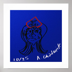 Poster Cartaz de Animação da Rainha Relutante