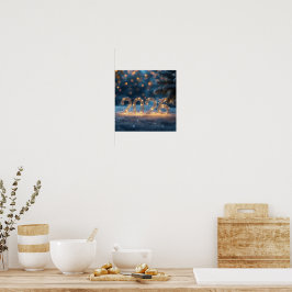 Poster cartaz de ano novo 2026