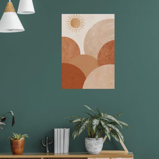 Poster Cartaz de Arco de Sol do Deserto | Arte de Parede  (Sala de Estar 1)