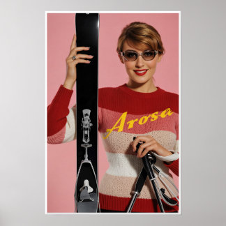 Poster cartaz de Arosa, Suíça