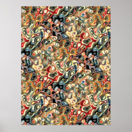 Poster Cartaz de Arte Abstrata