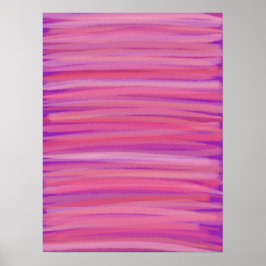 Poster Cartaz de Arte Abstrata Beijo de Primavera