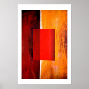 Póster Cartaz de Arte Abstrata Moderna - Obras de Arte Mi