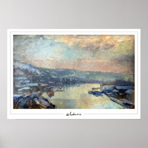 Poster Cartaz de Arte Albert Lebourg Zedign #189