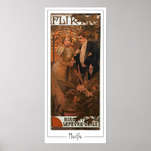 Poster Cartaz de Arte Alphonse Mucha Zedign #183