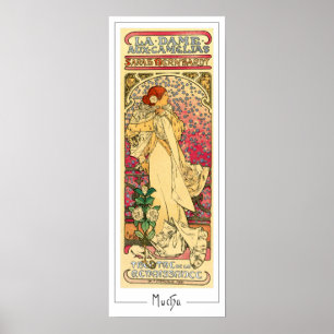 Poster Cartaz de Arte Alphonse Mucha Zedign #302