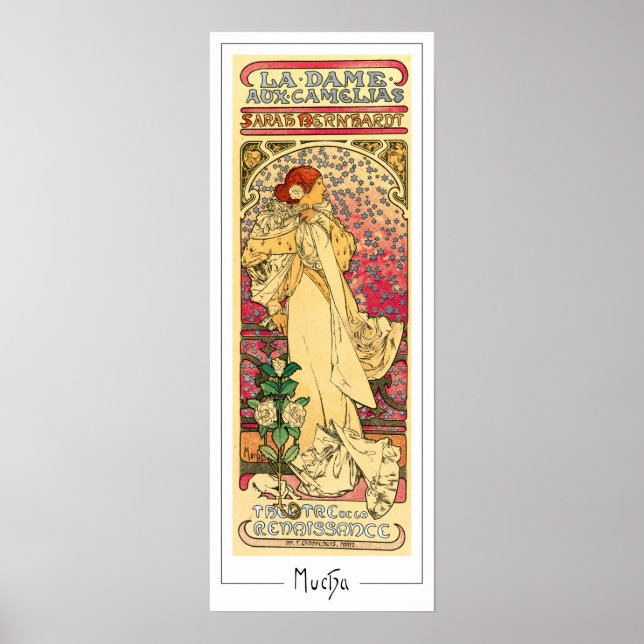 Poster Cartaz de Arte Alphonse Mucha Zedign #302 (Frente)
