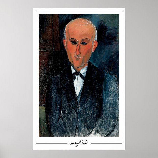 Poster Cartaz de Arte Amedeo Modigliani Zedign #16 (Frente)