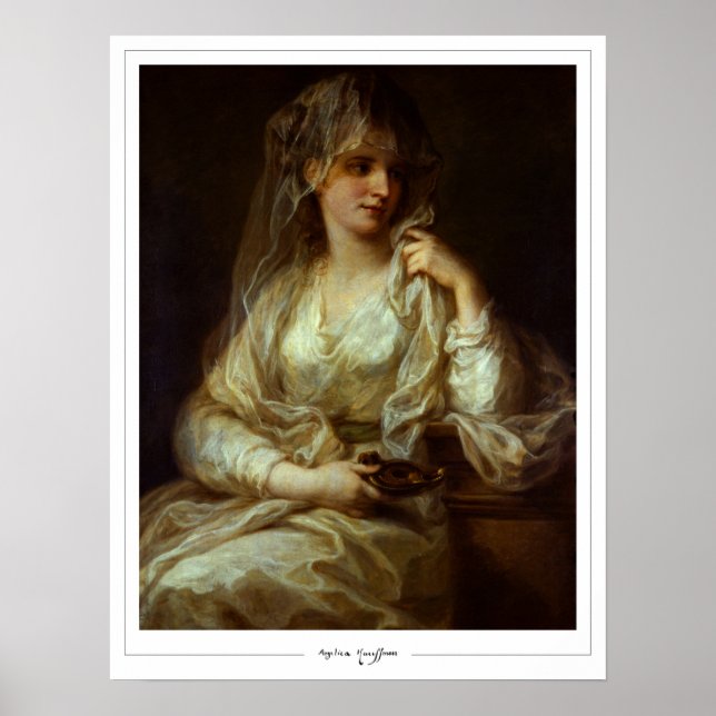 Poster Cartaz de Arte Angelica Kauffman Zedign #1 (Frente)