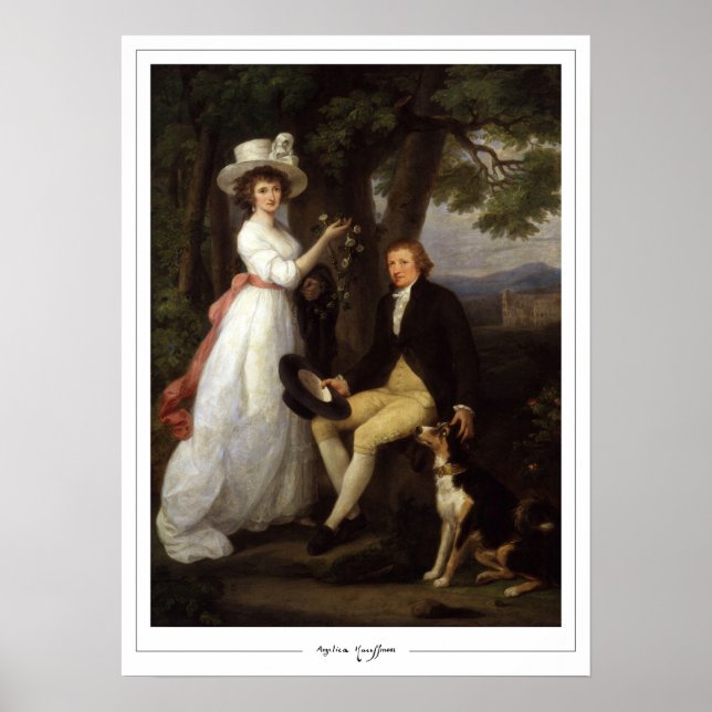Poster Cartaz de Arte Angelica Kauffman Zedign #172 (Frente)
