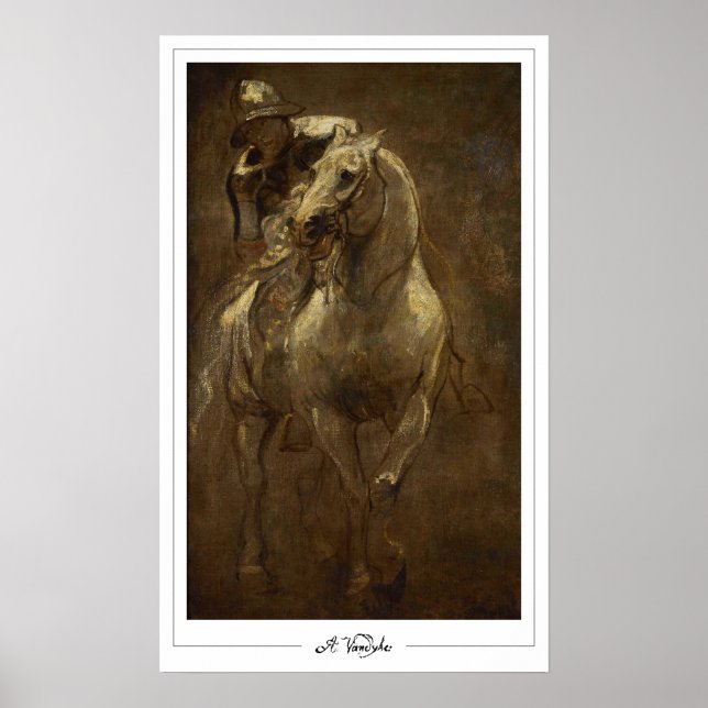 Poster Cartaz de Arte Anthony van Dyck Zedign #265 (Frente)