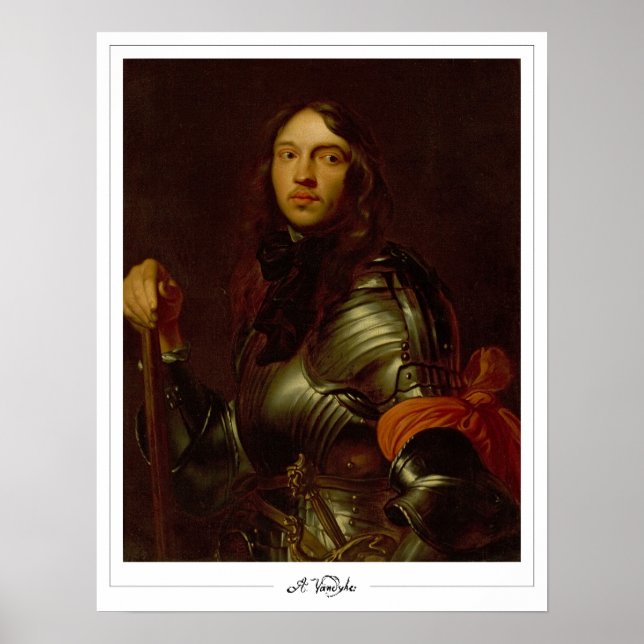 Poster Cartaz de Arte Anthony van Dyck Zedign #376 (Frente)