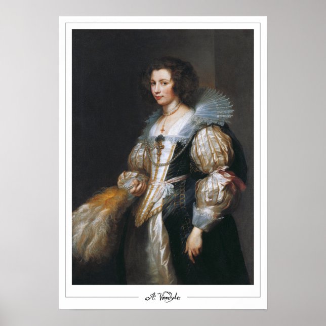 Poster Cartaz de Arte Anthony van Dyck Zedign #542 (Frente)