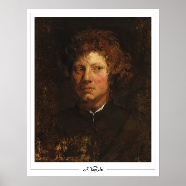Poster Cartaz de Arte Anthony van Dyck Zedign #75 (Frente)