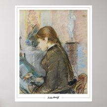 Cartaz de Arte Berthe Morisot Zedign #200
