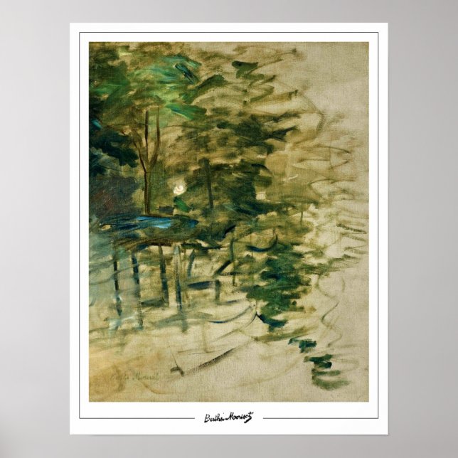 Poster Cartaz de Arte Berthe Morisot Zedign #389 (Frente)