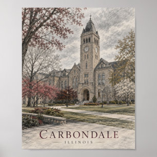 Poster Cartaz de Arte Botânica Elegante para Parede - Nat