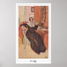 Poster Cartaz de Arte Carl Larsson Zedign #361