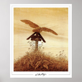 Poster Cartaz de Arte Caspar David Friedrich Zedign #131