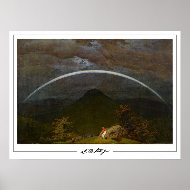 Poster Cartaz de Arte Caspar David Friedrich Zedign #46 (Frente)