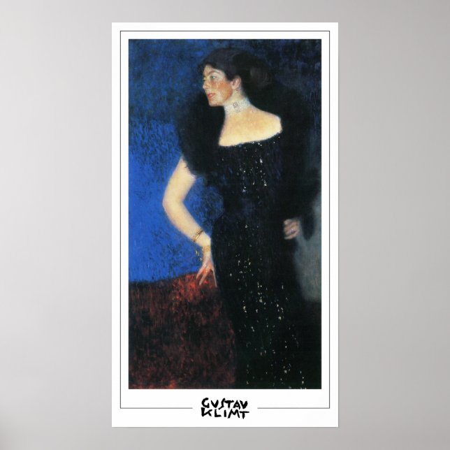 Poster Cartaz de Arte de Gustav Klimt Zedign #119 (Frente)