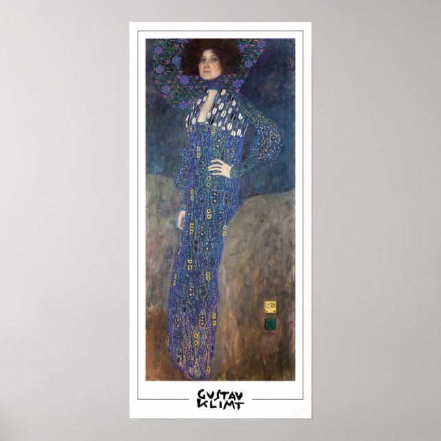 Poster Cartaz de Arte de Gustav Klimt Zedign #400 (Frente)