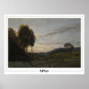 Poster Cartaz de Arte de Jean-Baptiste-Camille Corot #461