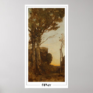 Poster Cartaz de Arte de Jean-Baptiste-Camille Corot #481