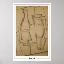 Poster Cartaz de Arte de Juan Gris Zedign #285